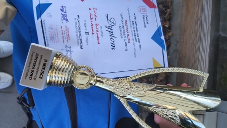 Powiatowe zawody w unihokeju dziewcząt