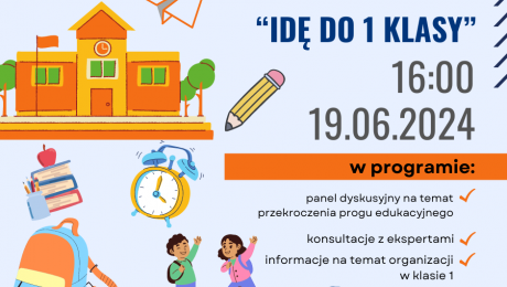 Warsztaty "Idę do pierwszej klasy"