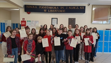 Wyniki  Szkolnego Konkursu Plastycznego Promującego 1,5% Podatku dla SP Libert