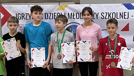 Igrzyska Dzieci i Młodzieży Szkolnej - TENIS STOŁOWY