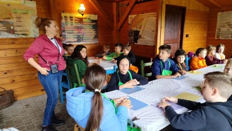 Wycieczka integracyjna klas czwartych do Frankówki Małej
