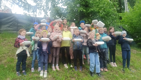 Na warsztatach pieczenia pizzy