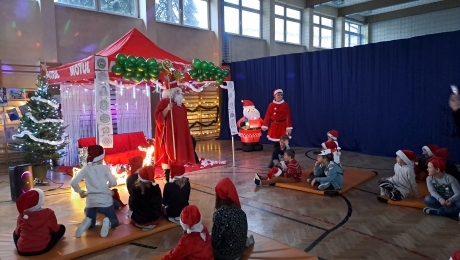 Wizytacja naszej szkoły przez Świętego Mikołaja!